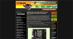 Desktop Screenshot of mini-itx.com